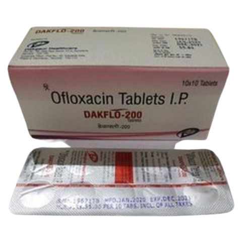  Ofloxacin Tablet Ip, Ofloxnic-200 Tablet Cas No: 82419-36-1 