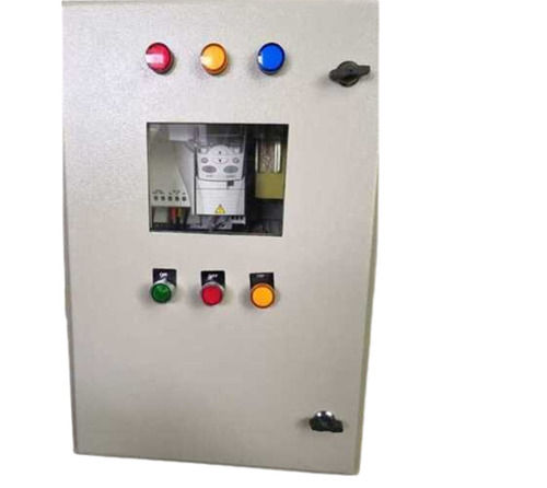 18 Kilowatt 240 Voltage 50 Hertz Mild Steel Powder Coated Vfd Control Panel  Maximum Output Current: 120 Ampere (Amp)