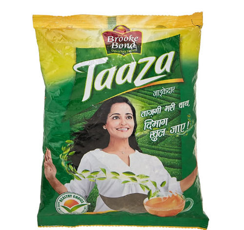 Sugar Free Solid Extract Raw Dried Plain Brooke Bond Taaza Tea, 25 Grams