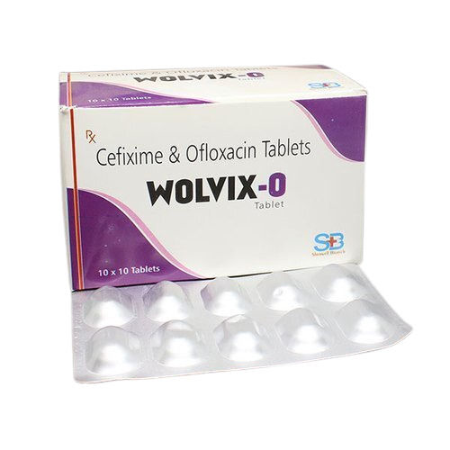 Cefixime And Oflaxacin Tablets, 10x10 Tablets Strips Pack