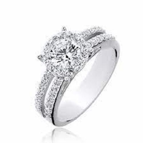 Modern Fancy Elegant Traditional Stylish Diamond Rings Diamond Carat Weight: 1 Carat