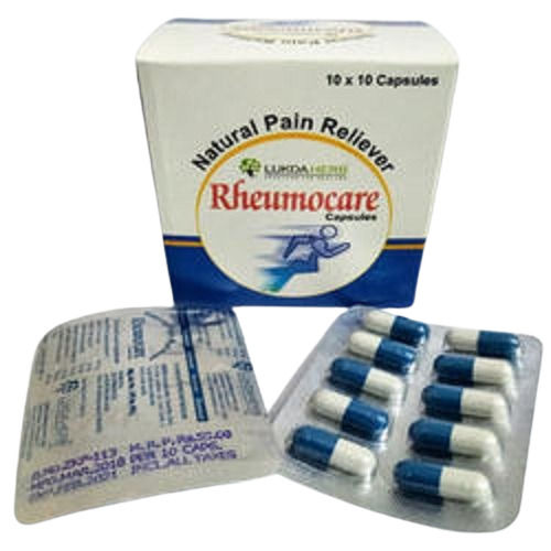 Natural Pain Reliever, Rheumocare Capsules Age Group: For Adults