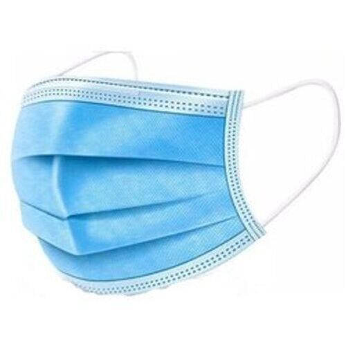 Anti Bacterial Comfortable Disposable Non Woven Blue Surgical Face Mask