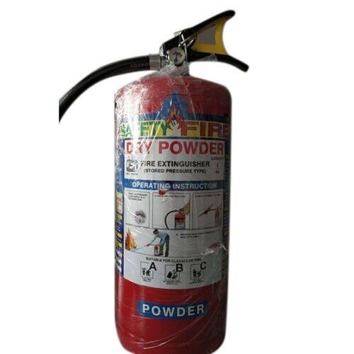 High Pressure And Safety Fire Safety First Abc Dry Powdered Fire Extinguisher 6 Kg 