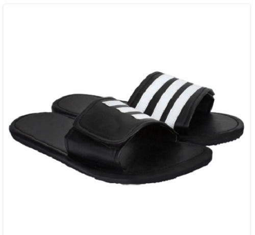  Slip Proof Comfortable And Lightweight Black And White Men'S Flip Flops