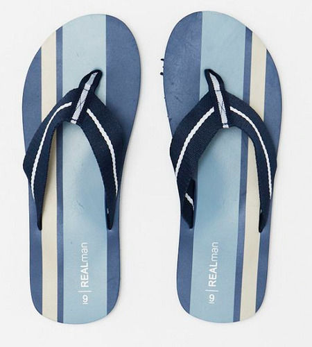 8 Inch Size Sky Blue Comfortable And Stylish Lightweight Casual Wear Flip Flops