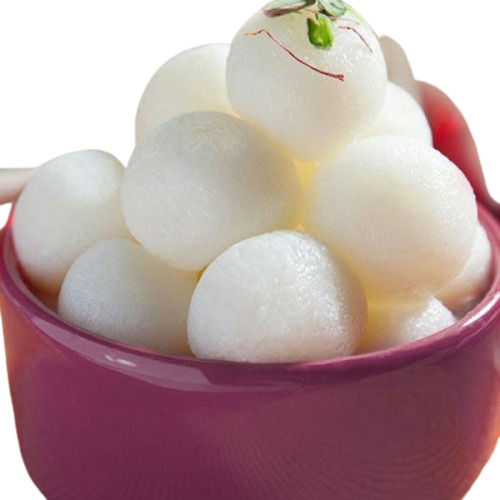 Delicious And Spongy Sweet Round Rasgulla Grade: Food Grade