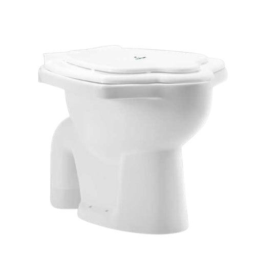 1000 Gram Weight One Piece White Deck Mount Indian Toilet  Installation Type: Above Counter