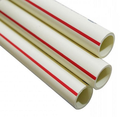 Industrial Grade Round Polyvinyl Chloride Pipes, 5 Meter Long And 2 Inch Diameter 