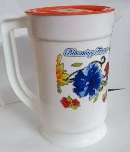 Printed Plastic Water Jug For Home And Office 