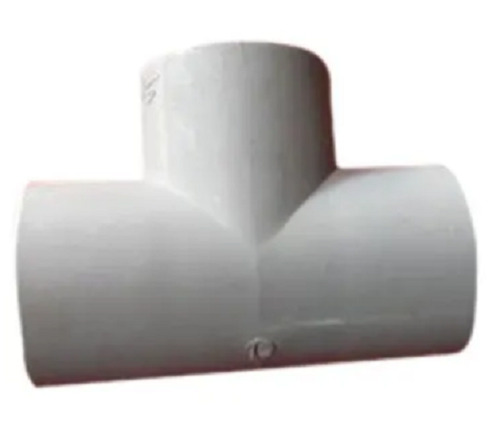 6 इंच 2 मिमी मोटा 0.01 सहनशीलता टिकाऊ और वार्निश पॉलीविनाइल क्लोराइड पाइप टी कठोरता: कठोर