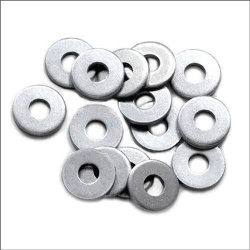 Industrial And Polished Silver Coloured Round Shaped Aluminium Washers