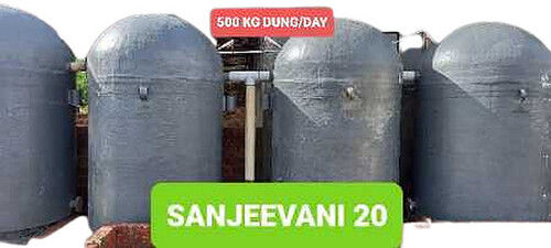 20 Cubic Meter/day Portable Biogas Plant