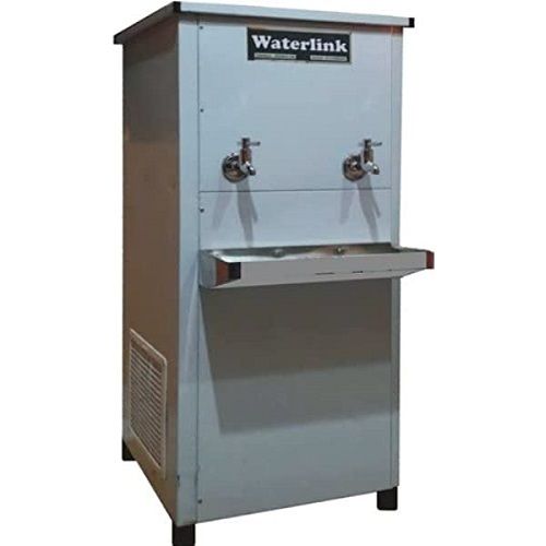 Industrial Water Cooler, Dimensions: 24"X20"X54", Number Of Taps: 2 Capacity: 100 Liter/Day