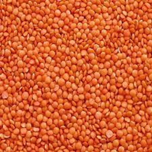 100% Pure And Natural Indian Originated Dried Round Shaped Splited Masoor Dal