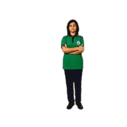 No Color Fade Half Sleeve Classic Collar Cotton High School Uniform For Girls Age Group: 3-18