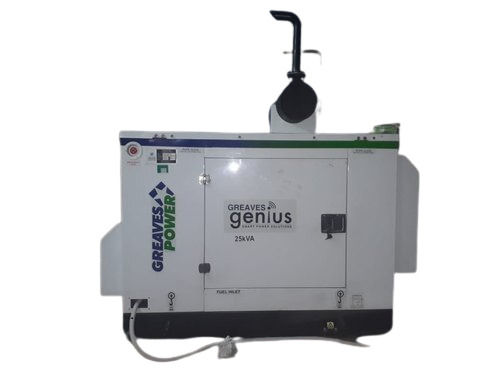 White Single Phase Greaves Power Generator