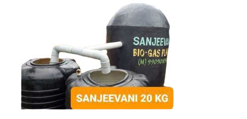 20Kg/Day Food Waste Processing Portable Biogas Plant