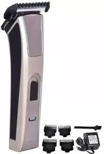 Transparent Stainless Steel And Plastic Body Rechargeable Beard Trimmer