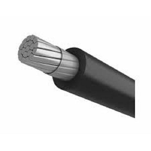 85 A C Rated Temperature Round Connector Shape High Voltage Aluminum Cable Core Material: Copper