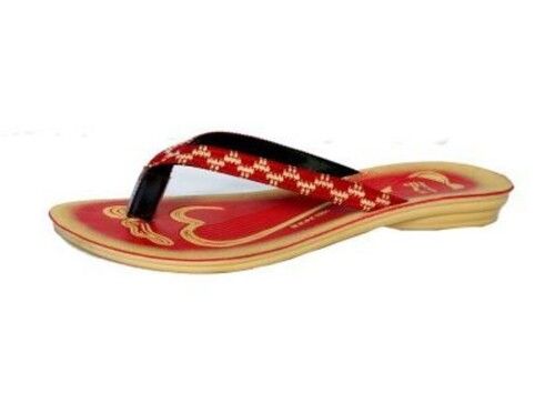 Ladies Medium Heel Printed Slippers For Daily Wear(5-8 Inches) Application: Industrial