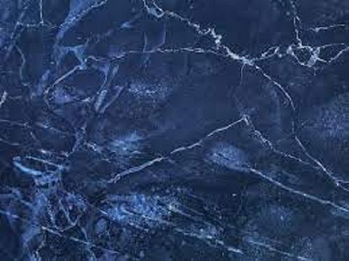 Stain Resistant Blue Marble Tiles For Flooring, Thickness 20 Mm