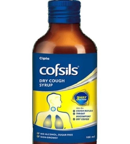 Liquid Cofsils Dry Cough Syrup 100 Ml