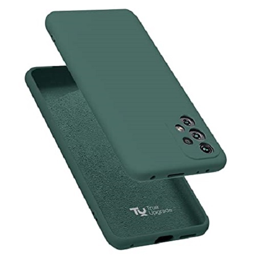 Rectangular Silicone Mobile Protection Cover For Samsung Galaxy - Silicone Material, Slim Fit, Gray Color | Dust, Scratch & Shock Protection, Easy Grip Design