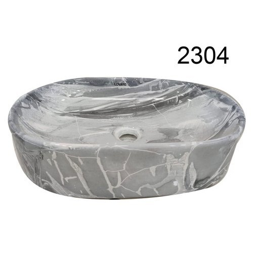 Grey Ceramic Table Top Wash Basin - Color: Any Color