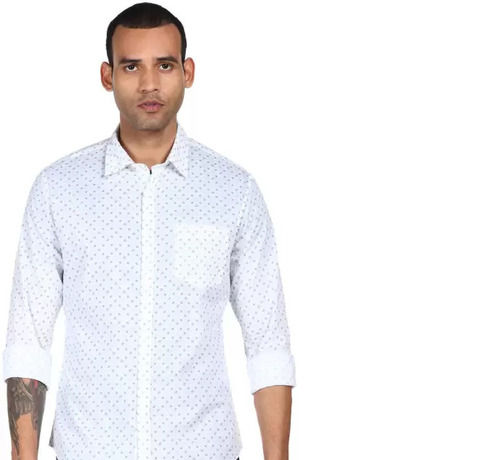 Pure Cotton Casual Breathable And Washable Full Sleeves Shirts For Mens
