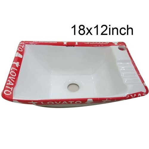 Simi White Table Top Wash Basin - Color: Any Color