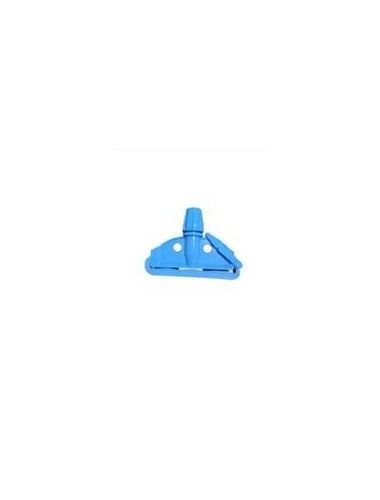 Sky Blue Color Virgin Plastic Double Lock Wet Mop Clip