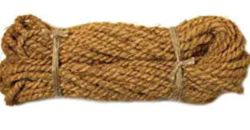 20 Meter Long Double Twisted And Eco Friendly Coconut Coir Ropes