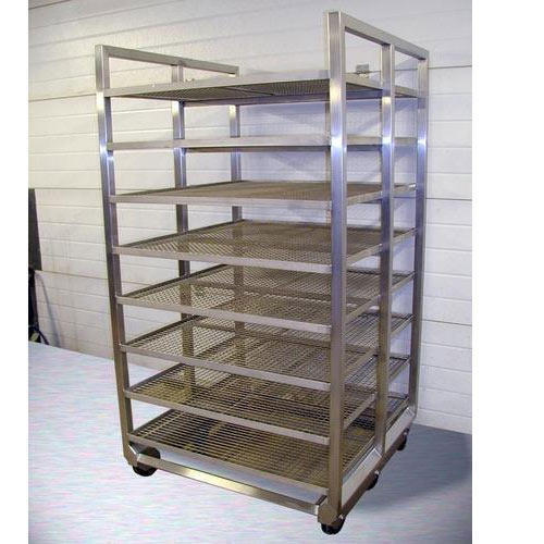 Split Resistance Highly Durable Sided Stainless Steel Rack