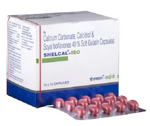 10X15 Capsules Calcium Carbonate Calcitriol And Soft Gelatin  External Use Drugs