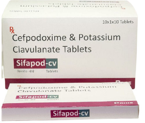 Cefpodoxime And Potassium Clavulanate Tablets General Medicines