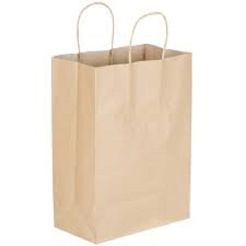 High Quality Disposable Grace Craft Paper Twist Handle Grocery Bags