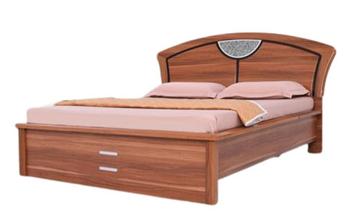 Handmade Plain Wooden Bed