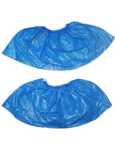 Water Resistant Plastic Disposable Shoe Cover For Single Use Dry
