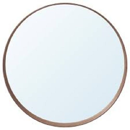 Waterproof And Durable Flair Glass Frameless Round Mirror