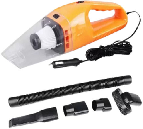 Orange 2 Kilogram 16 Volt 120 Watt 75 Db Metal And Plastic Car Vacuum Cleaner