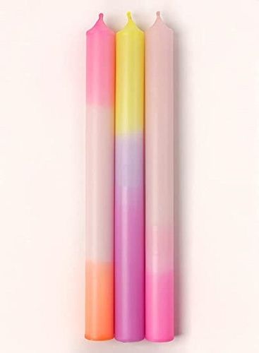 Elegant Look And Attractive Beautiful Soy Wax Multi Color Pillar Candles