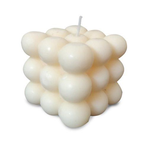 Light Weight Long Burning Capacity Soy Wax Decorative Bubble For Diwali Candle