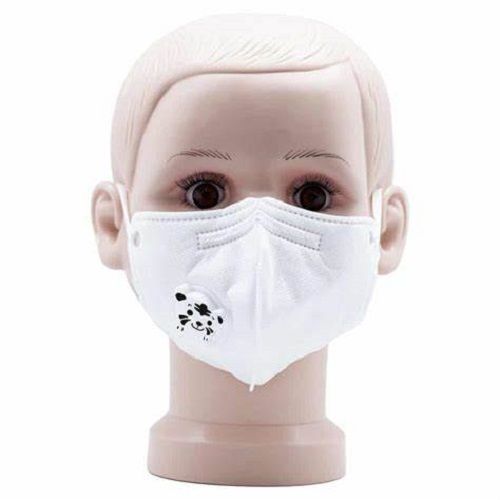 White Skin Friendly N95 Mask With Ultrasonic Head Loop