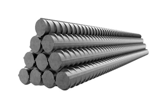 12 Meter Long Industrial Grade Galvanized TMT Steel Bar, Thickness 6 mm - Versatile for Manufacturing, Anti-Rust, Easy to Shape and Transport