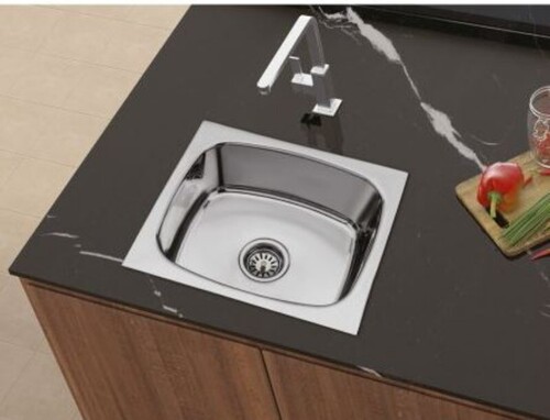 20X17X8 Inches Stainless Steel Single Bowl Kitchen Sink For Home Application: Commercial