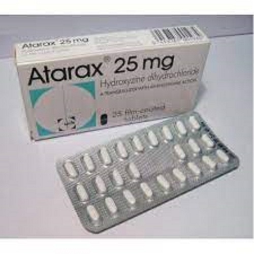 25 Mg Hydroxyzine Hydrochlorid Amcooted Tablet  Medicine Raw Materials