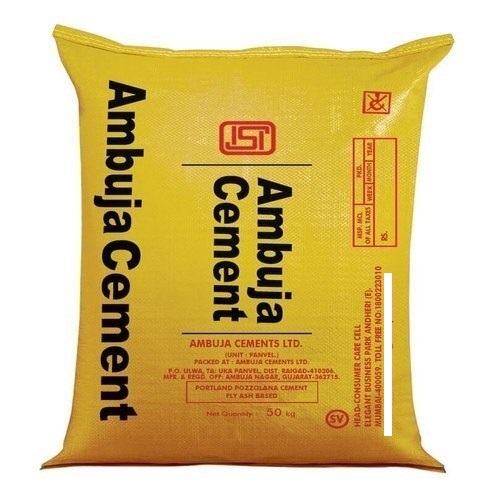 Grey High Strength Concrete Additives Ordinary Portland Gray Cement, 50 Kg