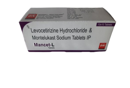 लेवोसेटिरिज़िन हाइड्रोक्लोराइड और मोंटेलुकास्ट सोडियम आईपी टैबलेट