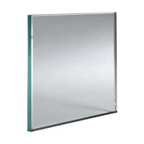 White Lightweight Scratch Resistant Transparent Square Shape Industrial Glass